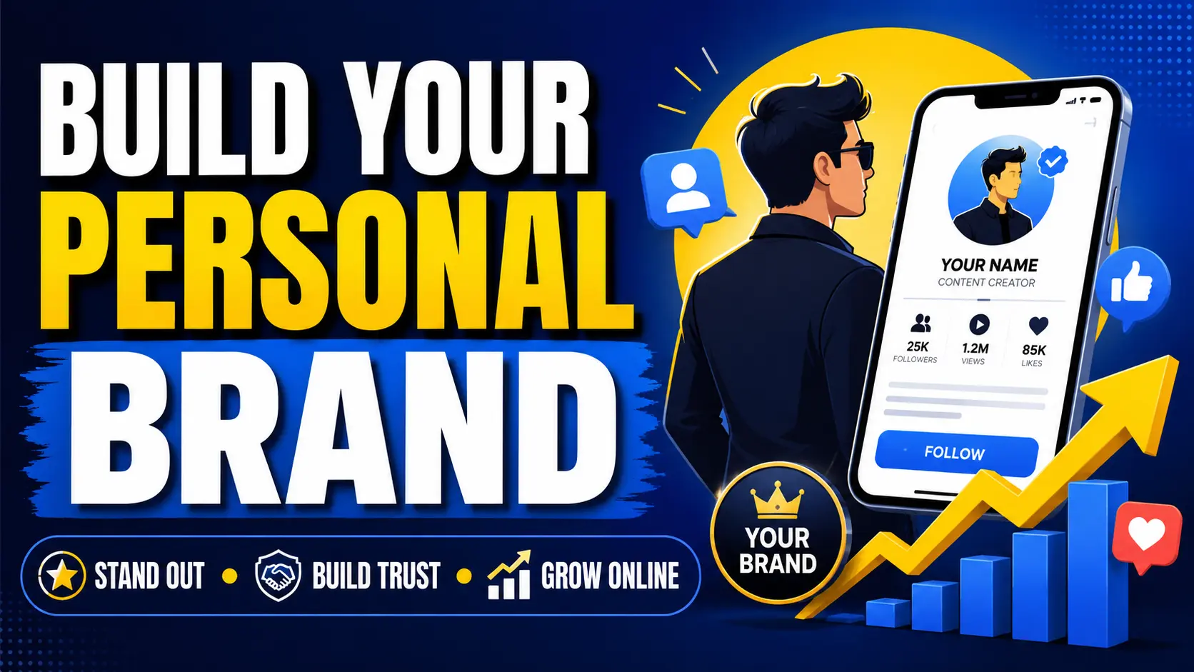 Build Your Personal Brand blog by Mahadev K Saji